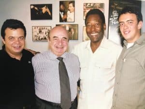 Família Figer e Pelé