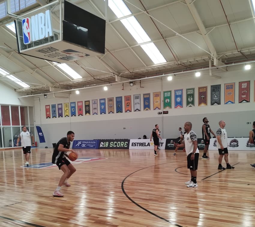 Treino Vasco – basquete