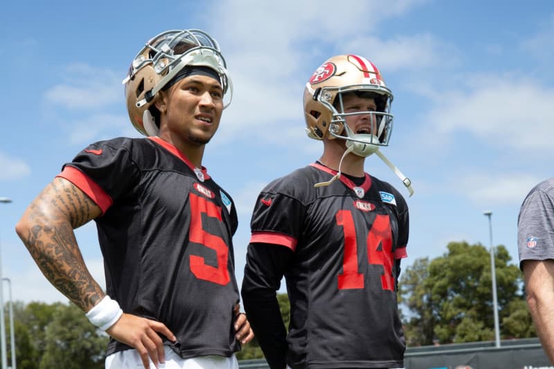 Sam Darnold e Trey Lance - 49ers