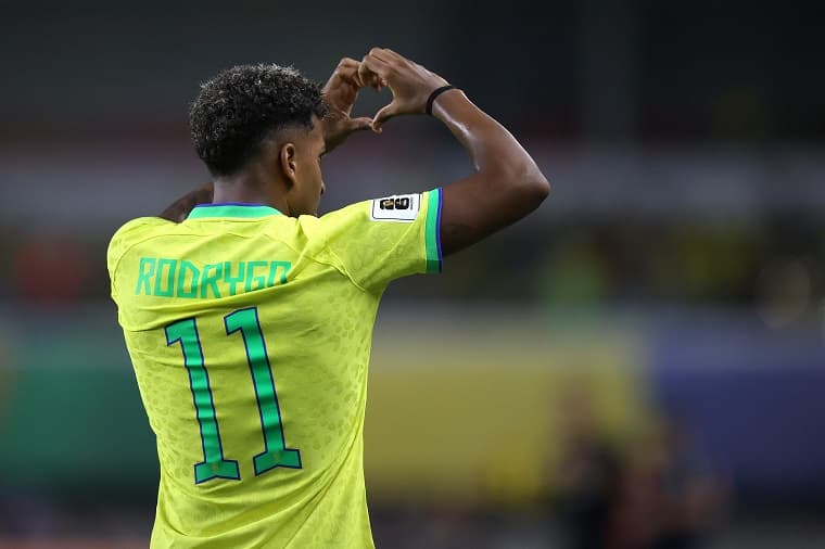 Brasil x Bolívia - Rodrygo