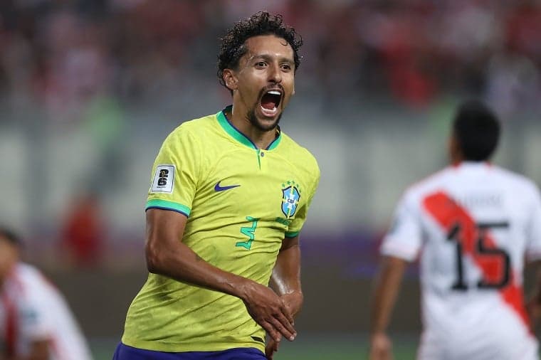 Peru x Brasil - Marquinhos