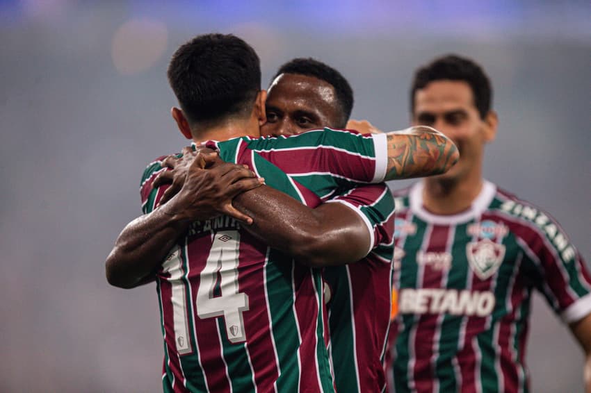 Germán Cano e Jhon Arias - Fluminense