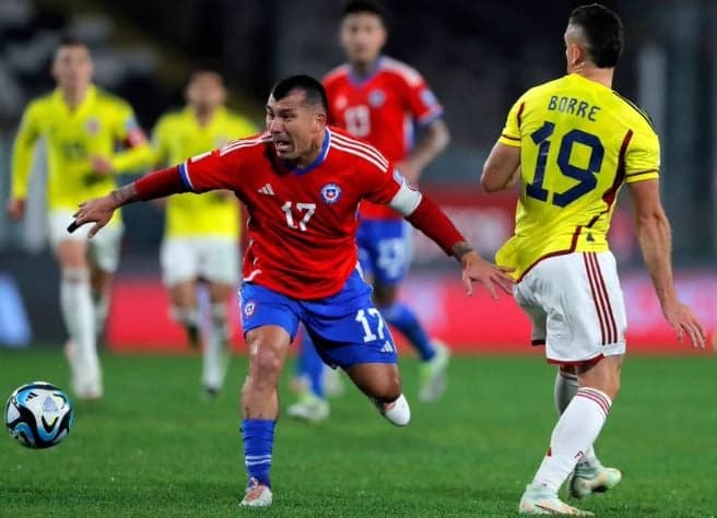 Chile x Colômbia