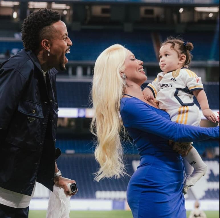 Eder Militão e Karoline Lima