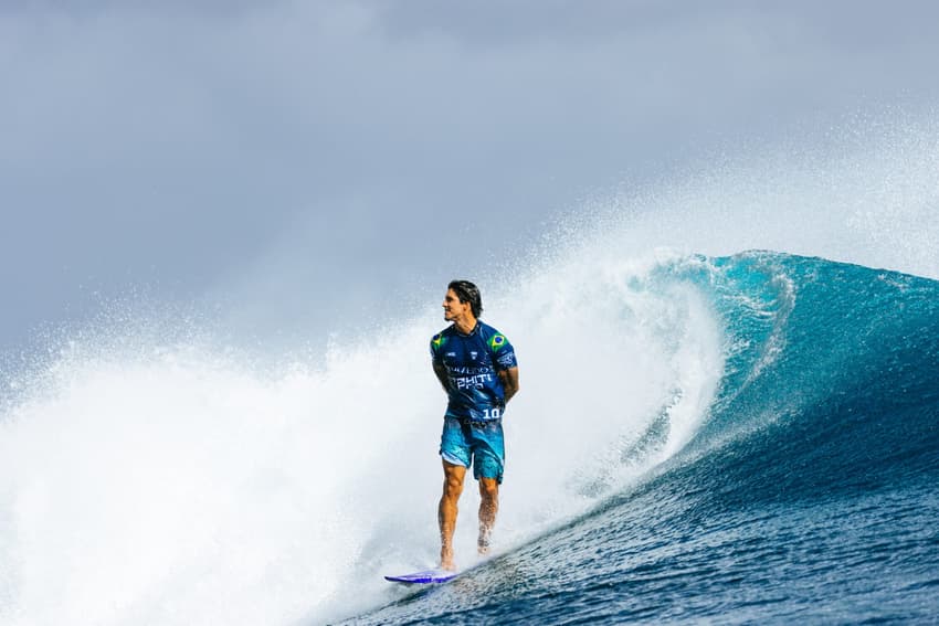 Gabriel Medina foi campeão mundial em 2014, 2018 e 2021; veja lista com os maiores campeões da WSL (Foto: Matt Dunbar/World Surf League)