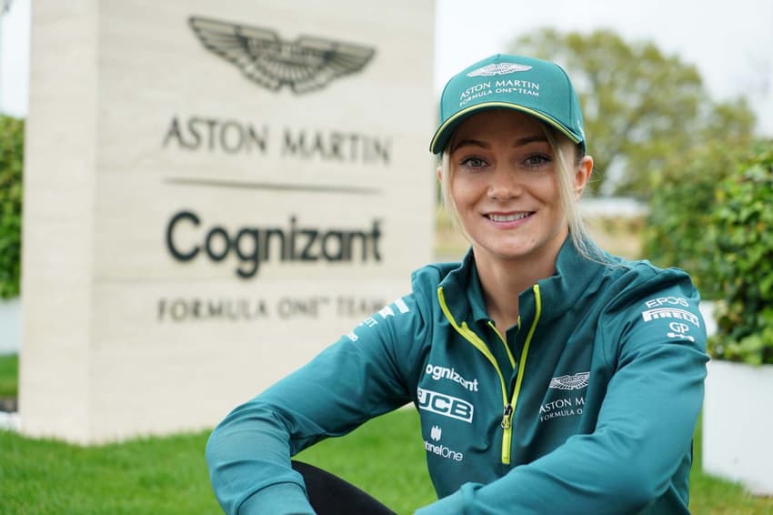 Jessica Hawkins &#8211; Aston Martin