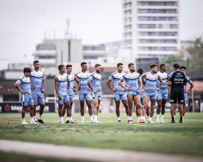 Santos terá calendário duro pelo Brasileirão – elenco