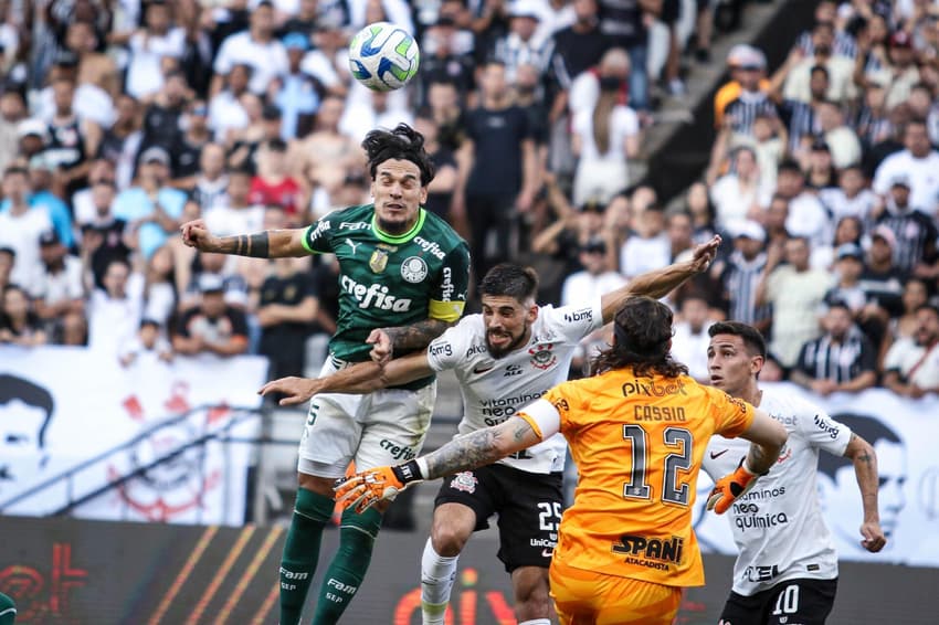 SAO PAULO (SP), 03.09.2023 &#8211; CORINTHIANS (SP) x PALMEIRAS (SP)