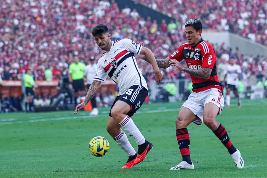 RIO DE JANEIRO, RJ, 17.09.2023-FLAMENGO (RJ) X SAO PAULO (SP)