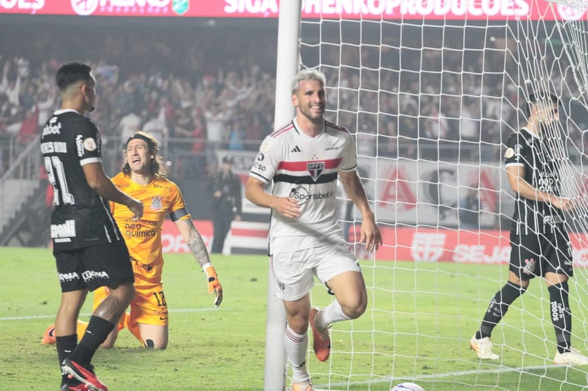 Partida entre Sao Paulo e Corinthians