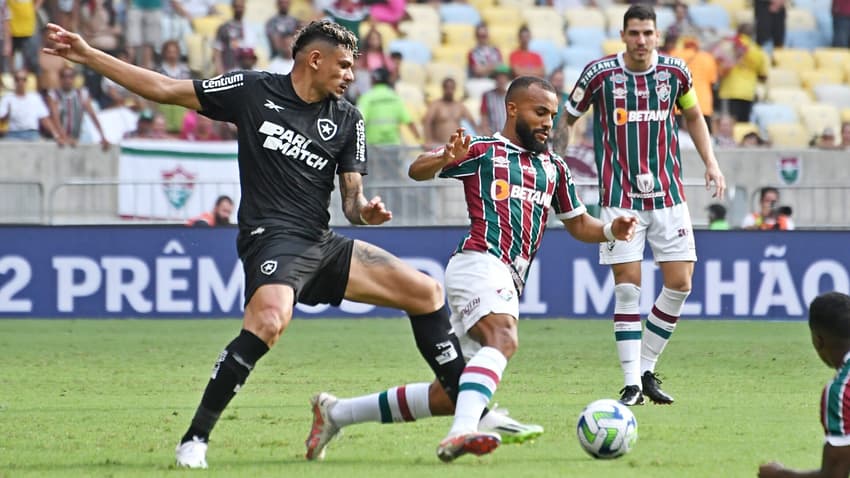 Rio de Janeiro, RJ - Brasil - 08/10/2023 - Maracanã - Samuel Xavier Campeonato Brasileiro. 26ª Rodada. Jogo Fluminense x Botafogo. FOTO DE MAILSON SANTANA/FLUMINENSE FC