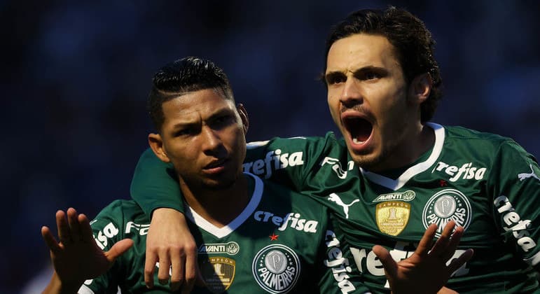 Rony e Raphael Veiga, do Palmeiras