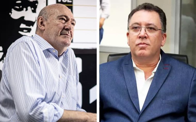 Rueda e Marcelo Teixeira – Santos