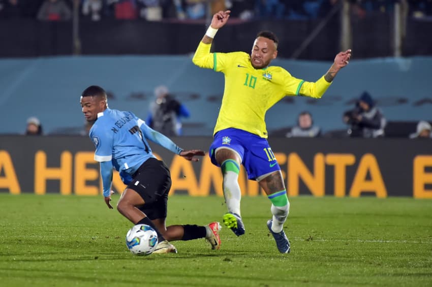 Neymar - lesão - Seleção - Uruguai - Eliminatórias