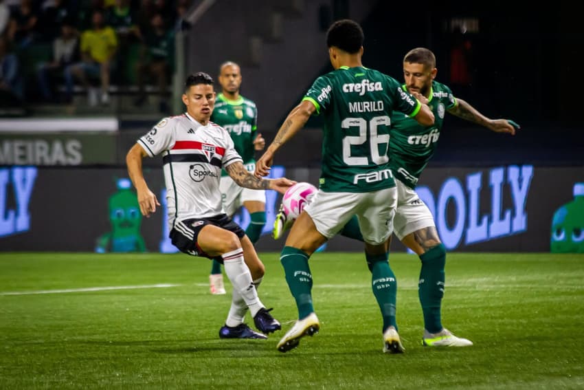 SAO PAULO, SP, 25.10.2023-PALMEIRAS (SP) X SAO PAULO (SP)