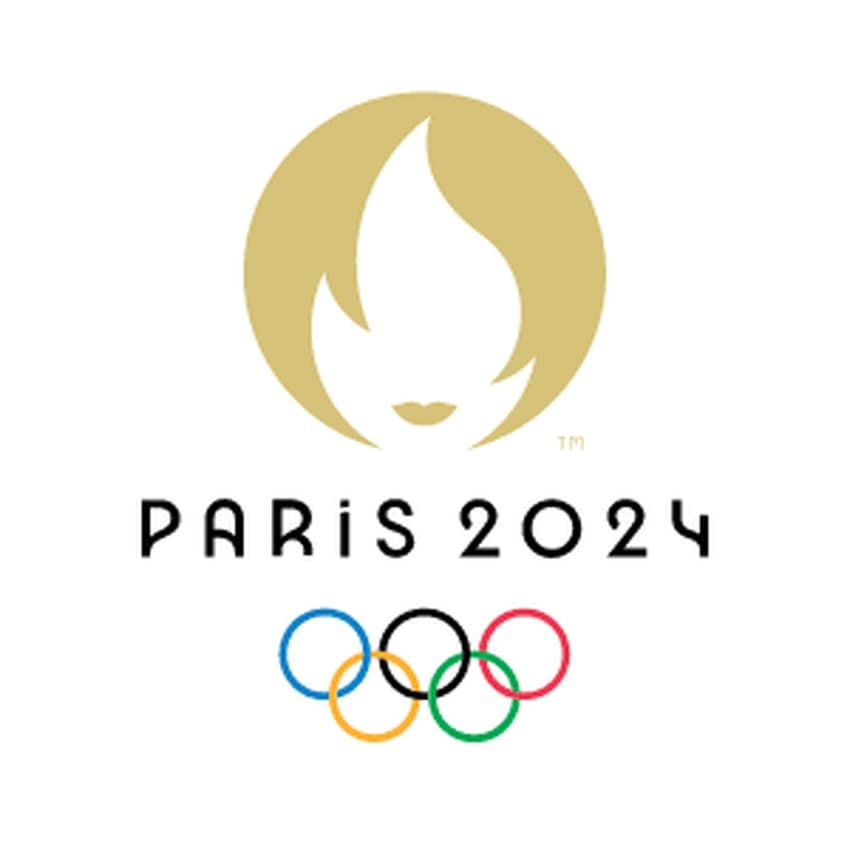 Logo das Olímpiadas de Paris 2024