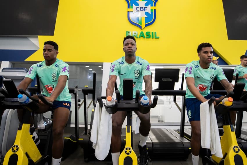 Endrick, Vini Jr e Rodrygo - Seleção Brasileira