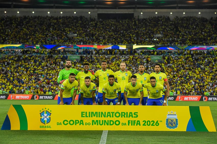 Eliminatórias Sul-Americanas 2026 - Brasil x Argentina - Fotos: Staff Images / CBF