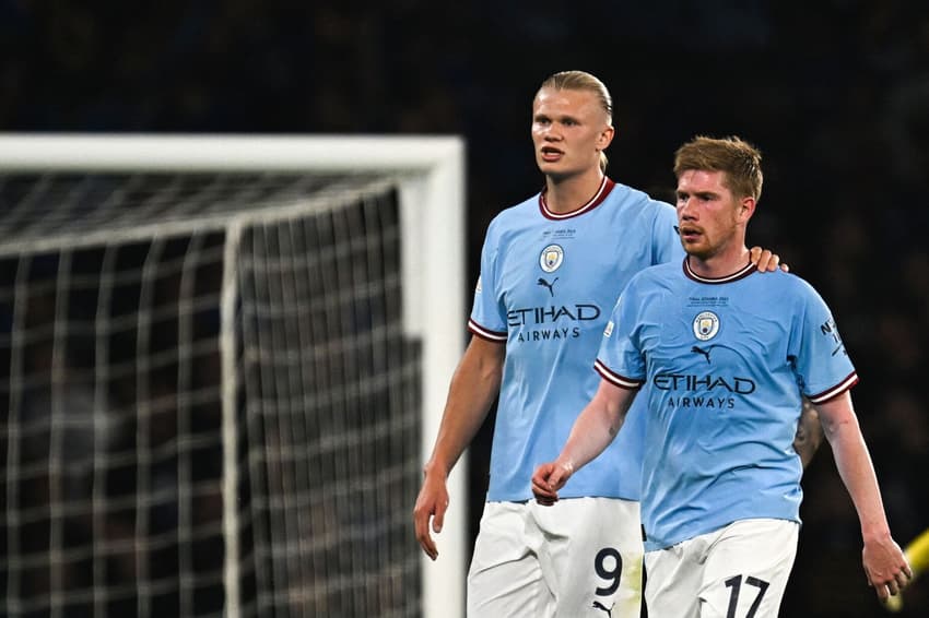 Haaland e De Bruyne - Manchester City