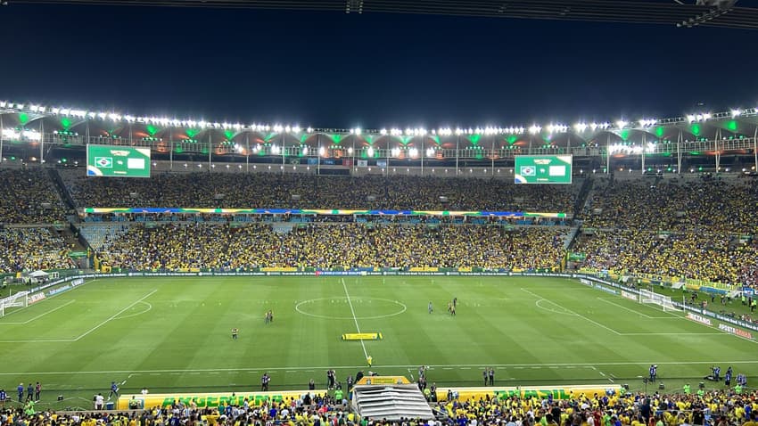 Maracanã antes de Brasil x Argentina pelas Eliminatórias da Copa, em 2023. Foto: Paula Mattos/Lance!
