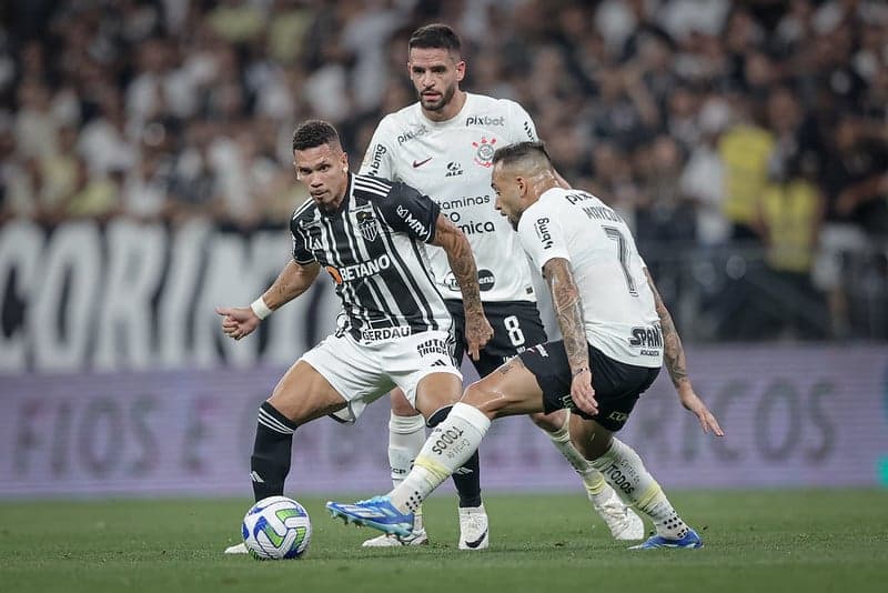 Atlético e Corinthians em 2023 Foto: Pedro Souza / Atlético