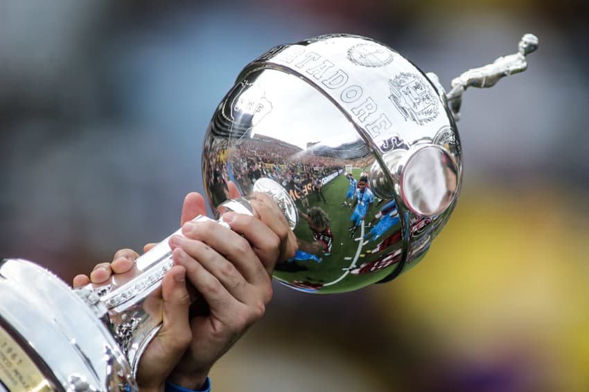 tacalibertadores Libertadores teve grupos definidos (Foto: Divulgação / Conmebol)