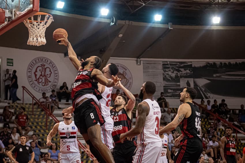 Flamengo x São Paulo – NBB