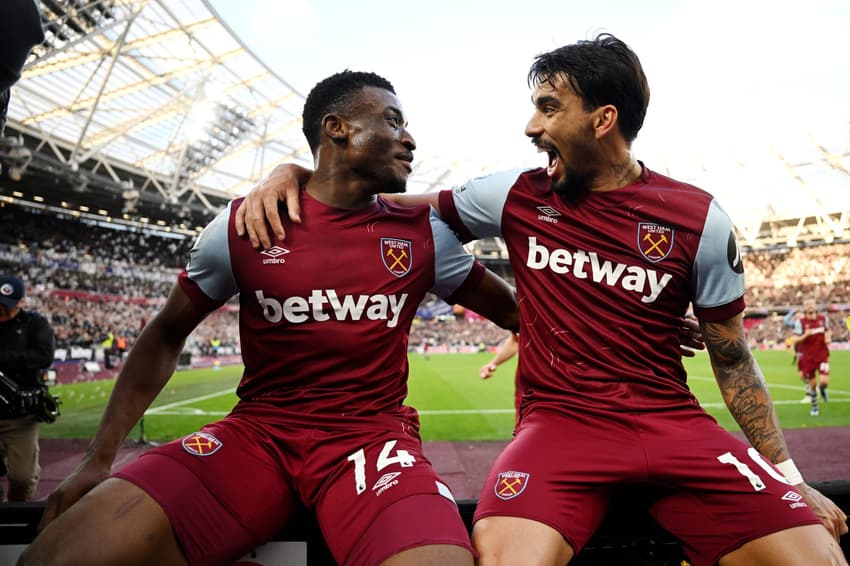 Betway, casa de apostas que patrocinava o West Ham desde 2019, deixa de ter parceria com o clube (Divulgação/West Ham)