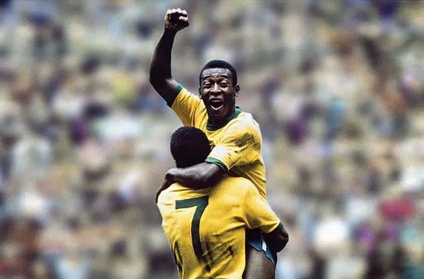 Pelé e Jairzinho, Copa de 70