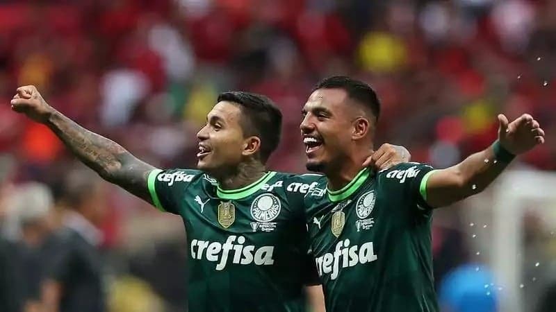 Dudu e Menino Palmeiras escalação