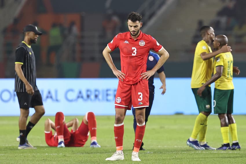 África do Sul x Tunísia - Copa Africana de Nações 