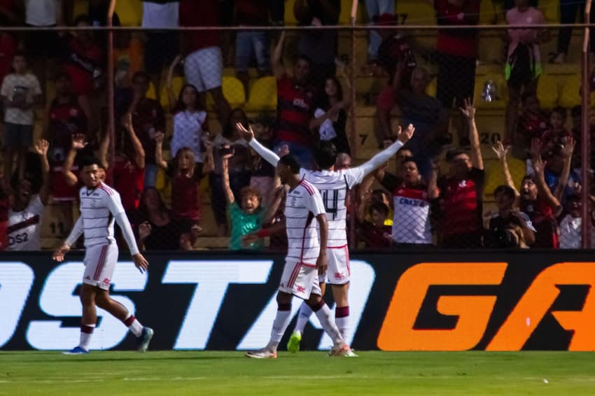 OSASCO, SP, 11.01.2024-AUDAX (SP) X FLAMENGO (RJ)