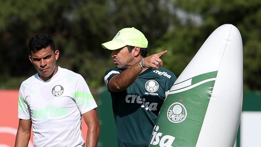 Abel Ferreira, treino do Palmeiras 2024 (Foto Cesar Greco Palmeiras)