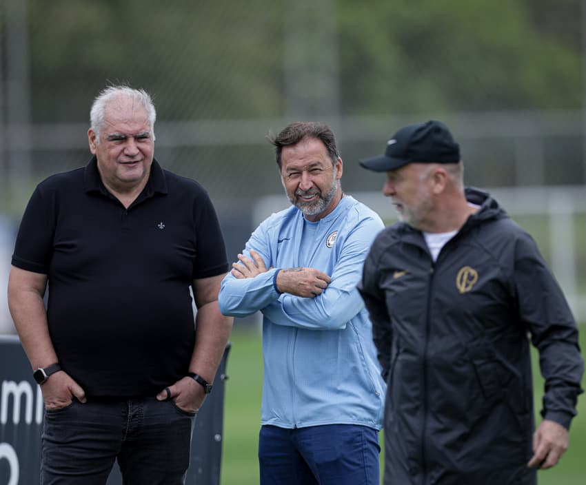 Augusto Melo Rubão e Mano no Corinthians