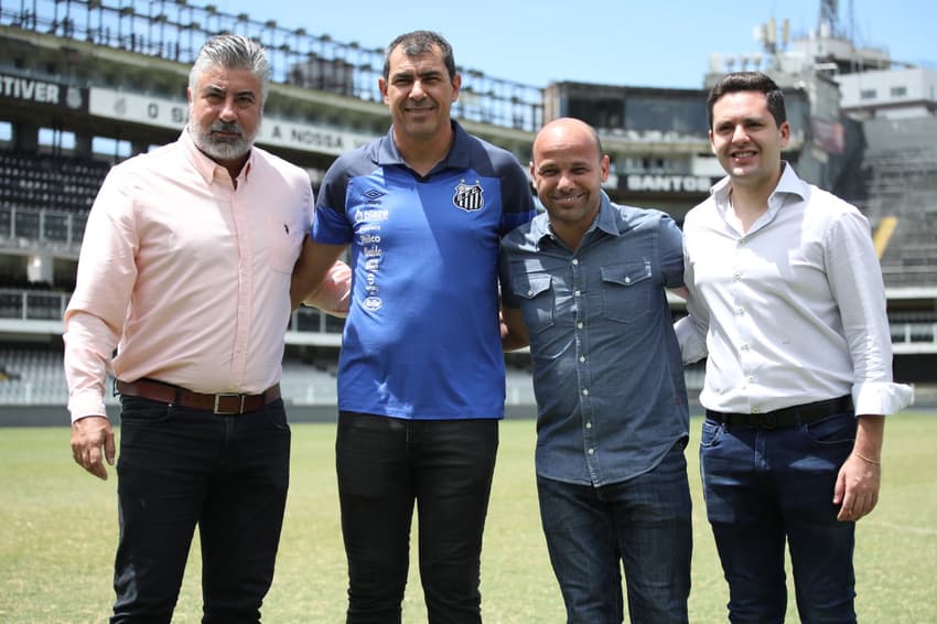 Carille, Gallo, Leo e Marcelinho – Santos