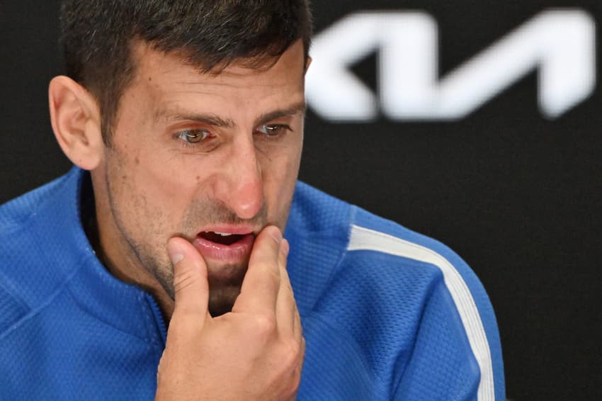 Novak Djokovic - coletiva no Australian Open