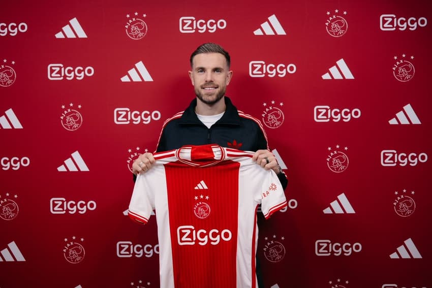Henderson é anunciado pelo Ajax (Foto: Reprodução)