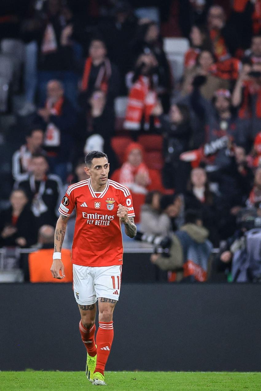 Di Maria - Benfica 2x1 Toulouse - Europa League - São Paulo