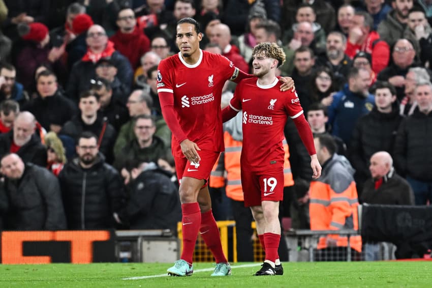 Van Dijk e Harvey Elliot - Liverpool 4x1 Luton Town