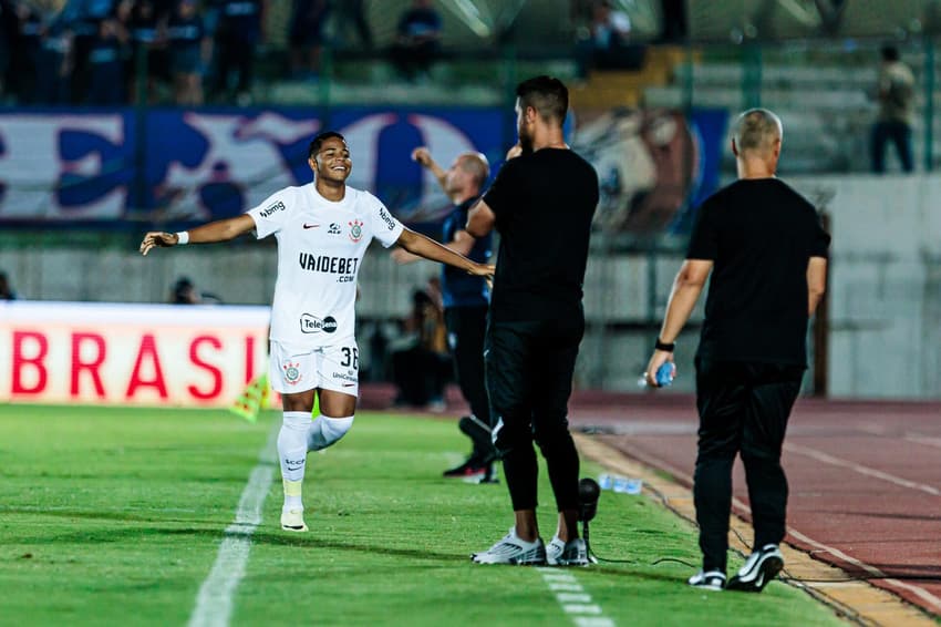 Partida entre Cianorte e Corinthians pela Copa do Brasil - Wesley