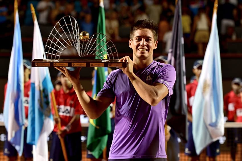 Sebastian Baez        Sebastian Baez foi o vencedor do Rio Open de 2024 e recebeu o máximo de premiação do evento