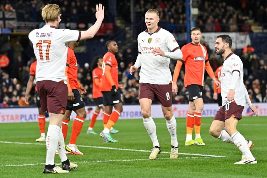 De Bruyne e Haaland - Luton Town 2x6 Manchester City