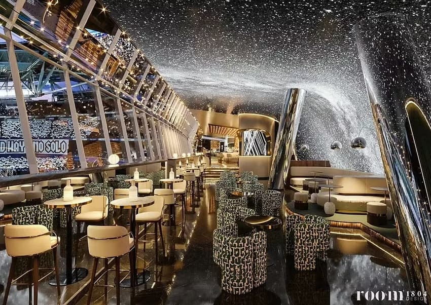 Espaços internos do Santiago Bernabéu, casa do Real Madrid (Foto: Divulgação/Real Madrid)