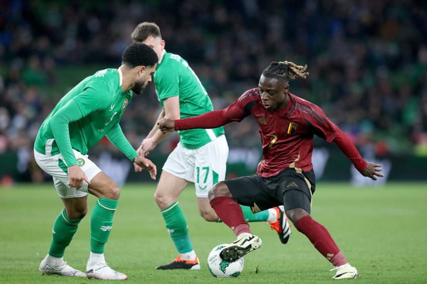 Football: International friendly: Ireland v Belgium