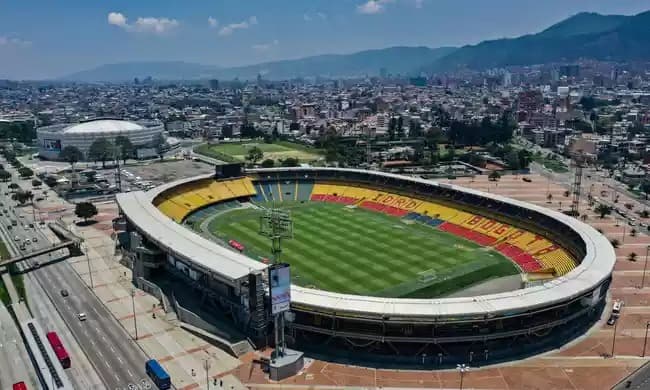 Estádio do Millonarios, adversário do Flamengo