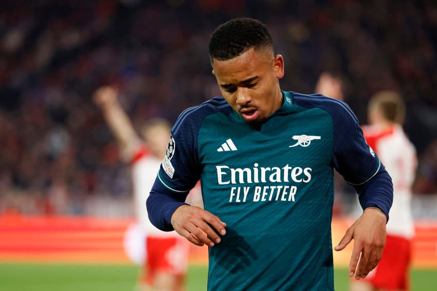 Gabriel Jesus - Bayern de Munique 1x0 Arsenal - Champions League