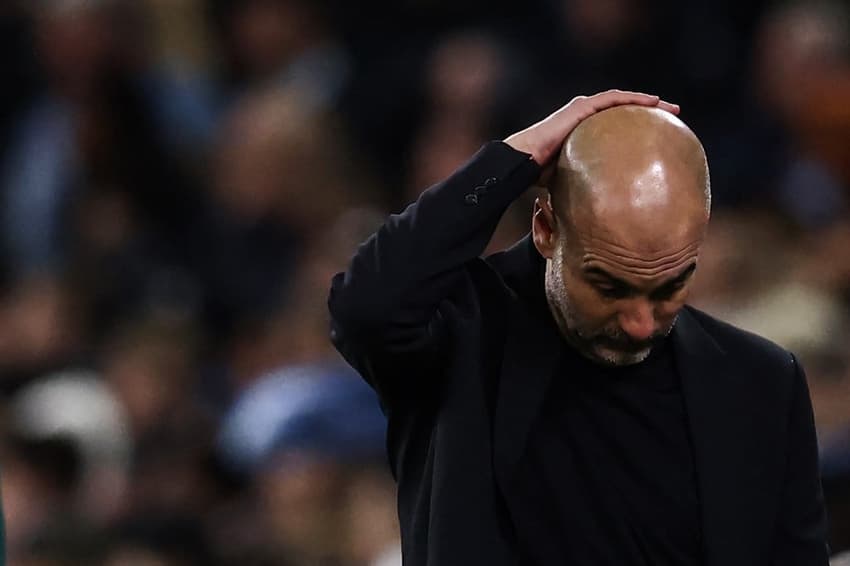 Pep Guardiola é técnico do Manchester City desde 2016 (Foto: DARREN STAPLES / AFP)