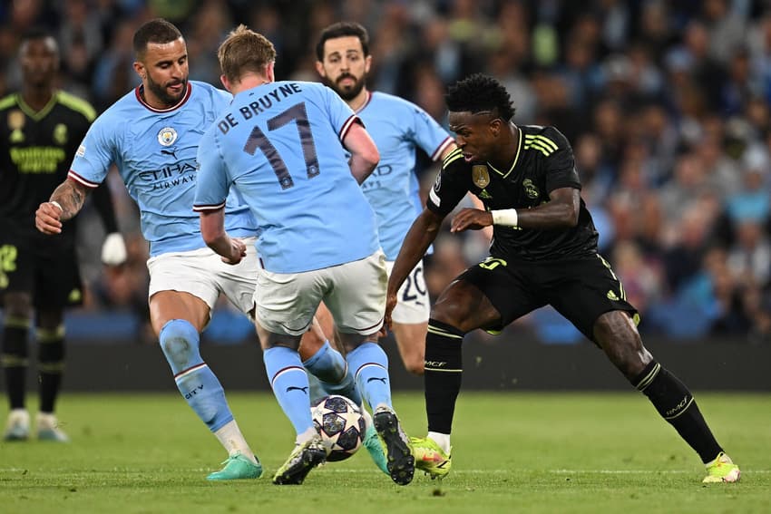 Manchester City x Real Madrid