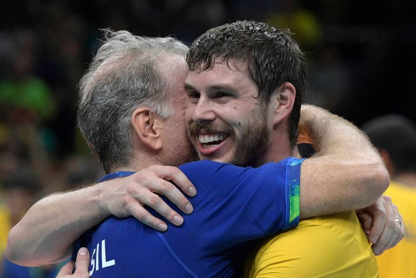 Bernardinho e Bruninho - Seleção Brasileira de Vôlei