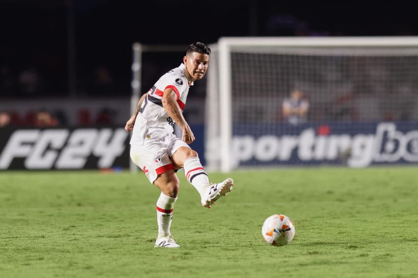 COPA LIBERTADORES 2024, SAO PAULO X COBRESAL - James - Rodriguez - Carpini